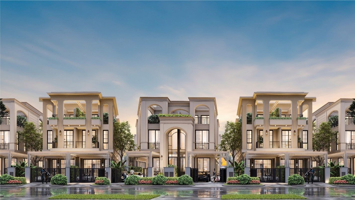 Bán biệt thự song lập Tây Tứ Trạch - DT: 235m2 - Sân vườn rộng The Windsor Collection Ciputra